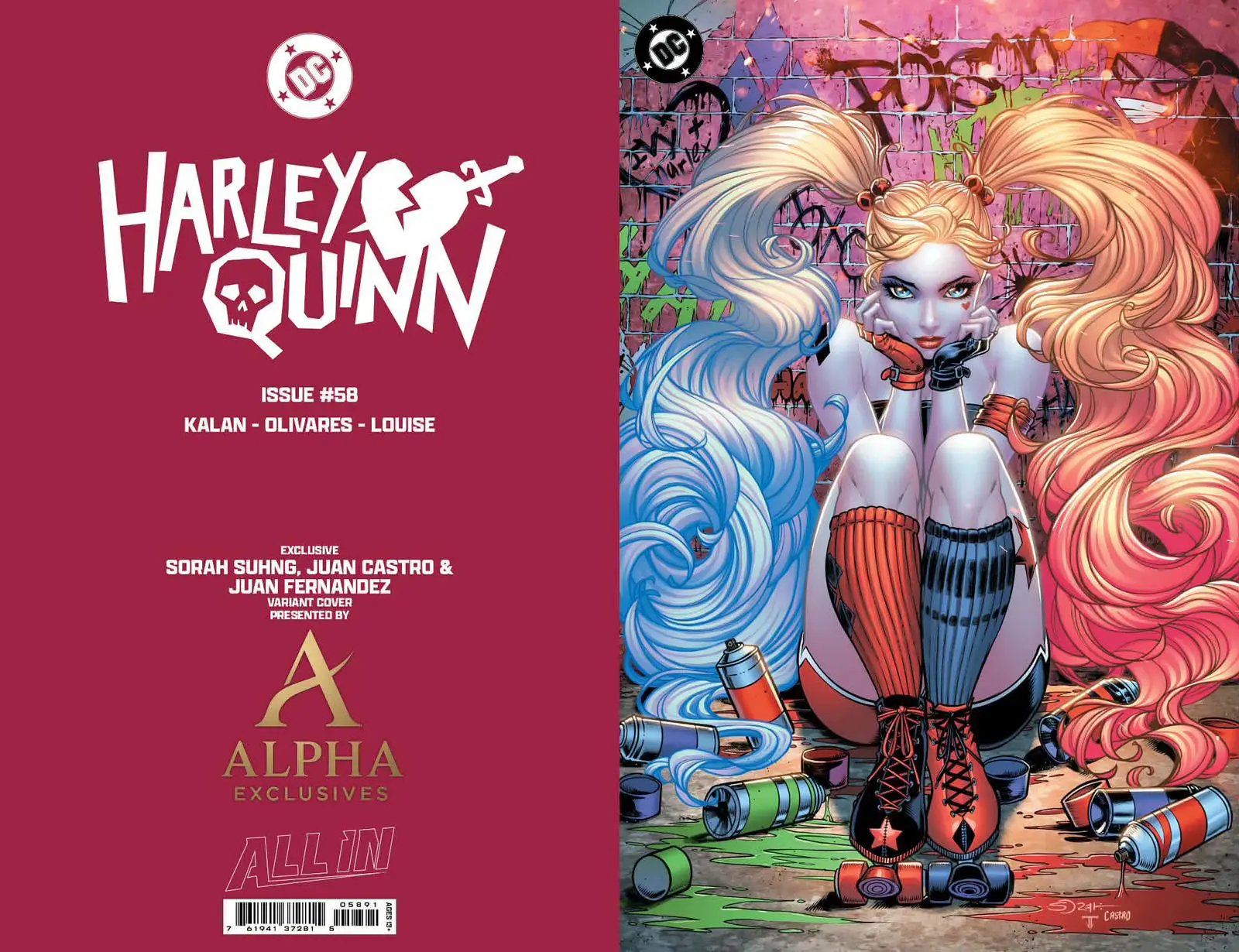 Harley Quinn #58 Sorah Suhng Exclusive Virgin Var (01/28/2026) by Unknown Comic Books