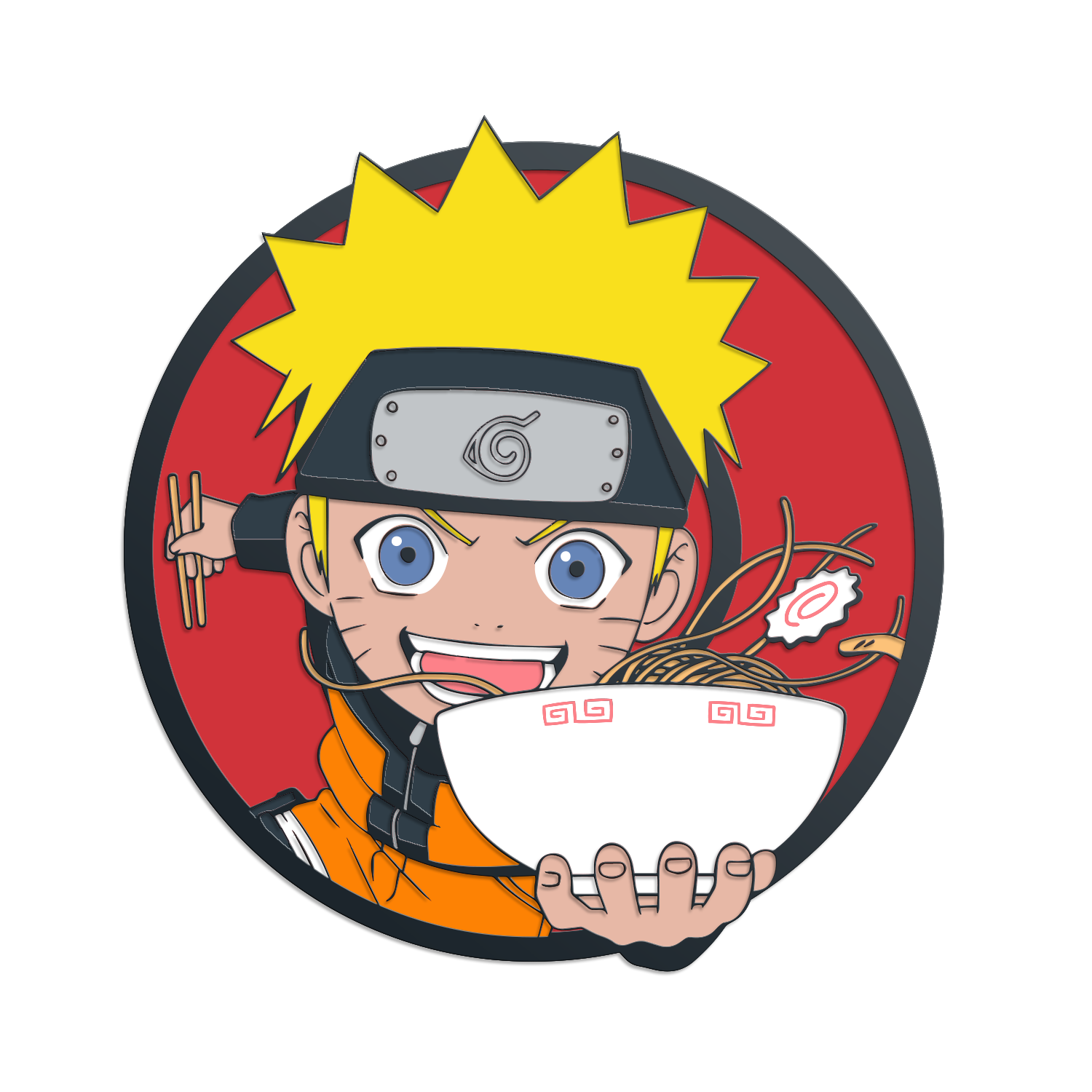 Naruto Shippuden: Naruto Ramen Pin by THE MIGHTY HOBBY SHOP