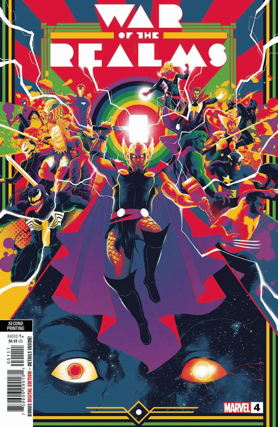 WAR OF REALMS #4 (OF 6) 2ND PTG DAUTERMAN VAR (07/17/2019) by Unknown Comic Books