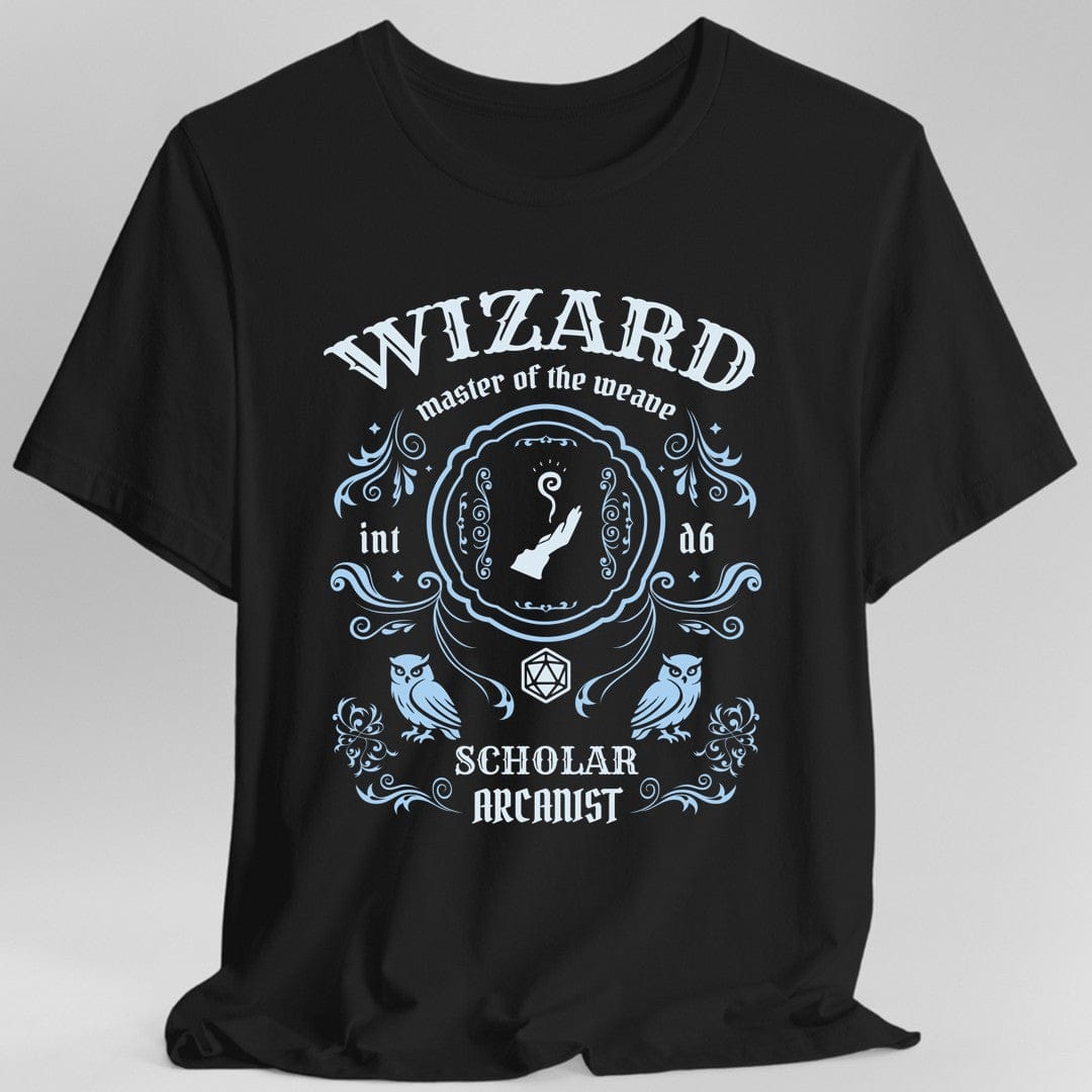 Wizard Class Vintage Label T-Shirt by Sunburst RPG